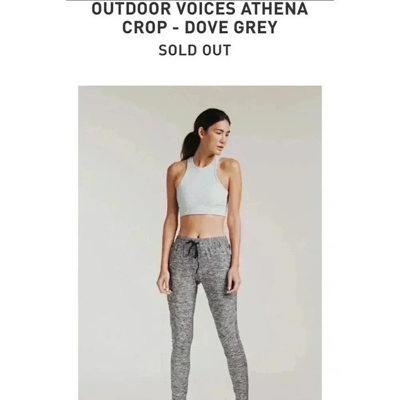 OUTDOOR VOICES ATHENA CROP - Picture 1 of 8